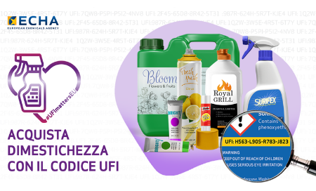 Campagna social di ECHA sul codice UFI